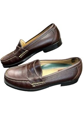 DEXTER Classic Dark Brown Leather Penny Loafers Men’s Size 10 M